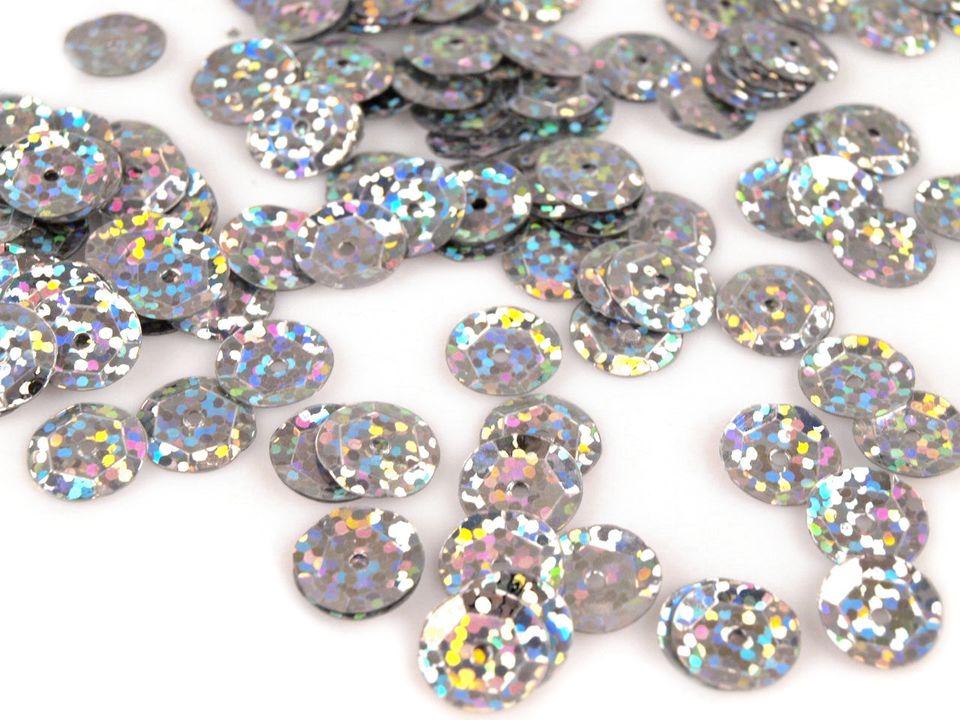 Loose Cupped Sequins Ø10mm | STOKLASA Haberdashery and Fabrics