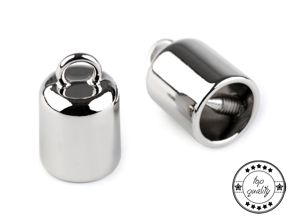 Cord End Cap with Loop Ø9 mm STOKLASA Haberdashery