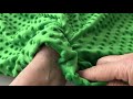 Minky Plush Dimple Dot Soft Blanket Fabric, SAN