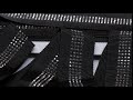 Trouser Side Stripe / Clothing Braid with Rhinestones 30 mm