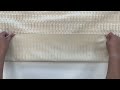 Decorative fabric with 3D plush structure