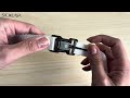 Magnetic plastic buckle, width 20 mm