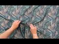 Jacquard fabric for clothing and decoration