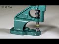 Hand press dies mold for single cap hollow rivets Ø10 mm