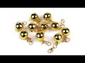 Jingle Bell with Lobster Clasp Ø13 mm