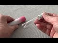 Travel refillable perfume atomizer 9.5 cm