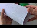 Glitter felt / felt on a roll 45x100 cm