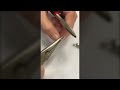 Slider for nylon zippers No 5 with pendant hook