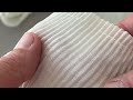 Pleated ruffle, double, width 90 mm