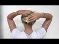 Flower hair clip