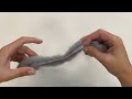 Artifical Fur Trimming to sew-on, round, width 2 cm
