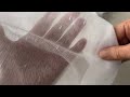 Lead Weighted Voile / Net Curtain width 300 cm