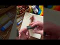 Leather finger protector / timble for felting