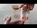 Transparent flower and plant stickers