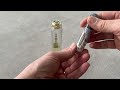 Travel refillable perfume atomizer 8 cm