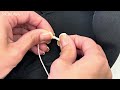 String to Hangtags PES with safety