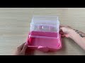 Plastic box / sewing cassette