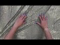Sequin knit Ø7 mm