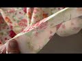 Decorative fabric Loneta PES flowers