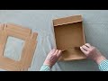 Paper Box with see-through Window