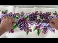 Cotton waffle piqué, lilac