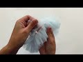 Sew-on tulle ruffle for making Tutu skirts, width 11 cm